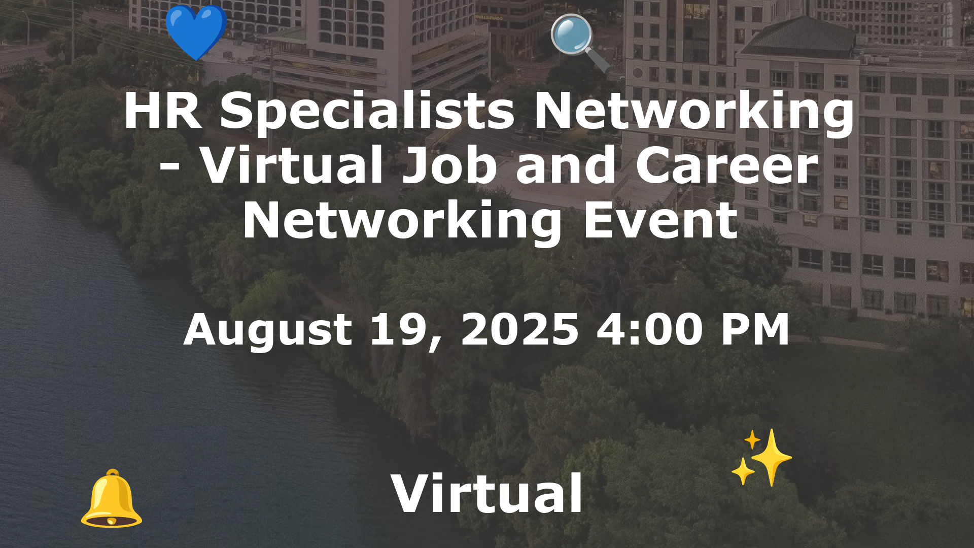 HR Specialists Networking - Virtual Job and Career Networking Event event image